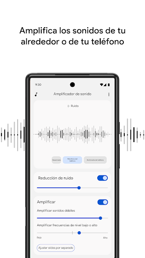 Captura de pantalla de Amplificador de sonido