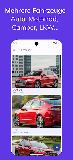 Fuelio: Tanken App,Fahrtenbuch Screenshot