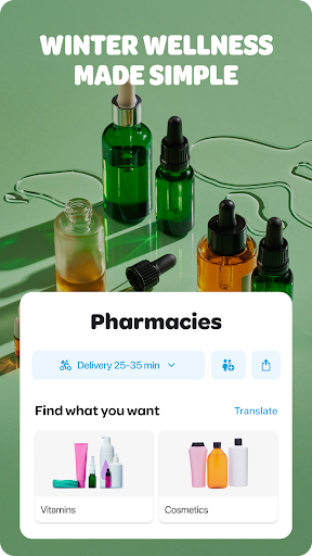 Captura de pantalla de Wolt Delivery: Food and more