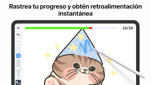 Captura de pantalla de Aprender a dibujar・ArtWorkout