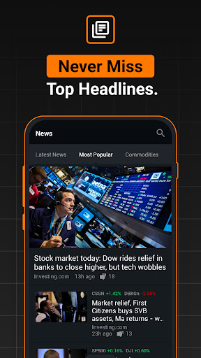 Investing.com: Stock Market screenshot