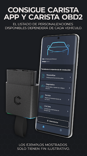 Captura de pantalla de Carista OBD2