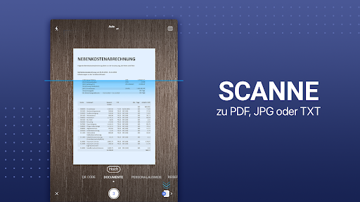 iScanner: PDF-Scanner-App Screenshot