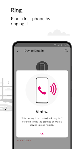 Captura de pantalla de T-Mobile® FamilyMode™