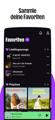 Deezer: Musik & Hörbücher Screenshot