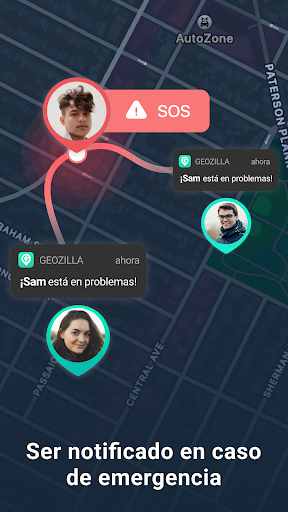 Captura de pantalla de Geozilla GPS Localizador