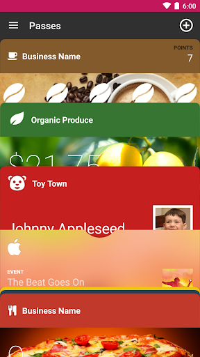 Captura de pantalla de WalletPasses | Passbook Wallet