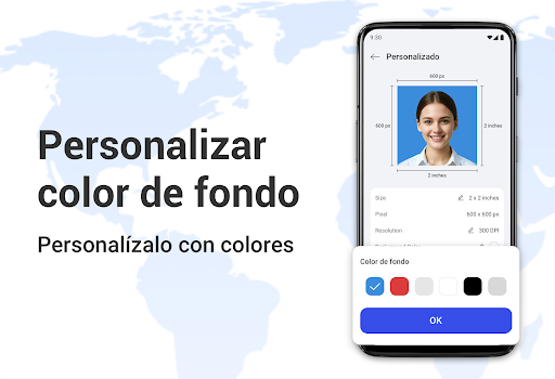 Captura de pantalla de Creador de Fotos de Pasaporte
