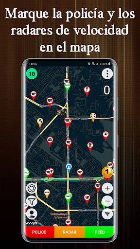 Captura de pantalla de Detector Policía Radar Trafico
