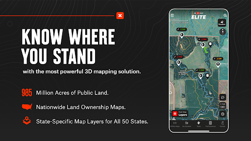 Captura de pantalla de onX Hunt: Offline Hunting Maps