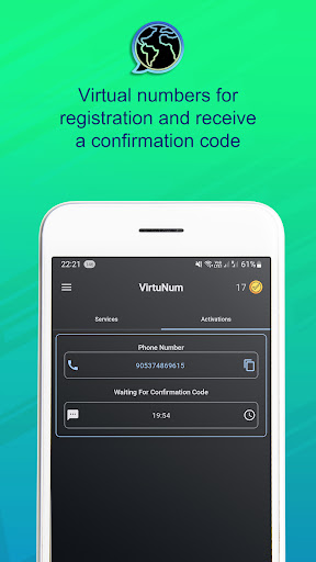 Captura de pantalla de VirtuNum - Número Virtual