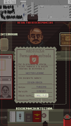 Captura de pantalla de Papers, Please