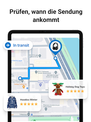 Sendungsverfolgung - paket app Screenshot