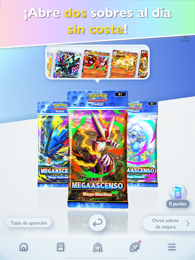 Captura de pantalla de JCC Pokémon Pocket