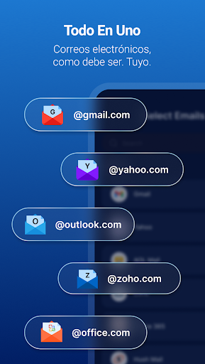 Captura de pantalla de Correo Electrónico Todo en Uno