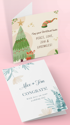 Captura de pantalla de Diseño tarjeta de invitación