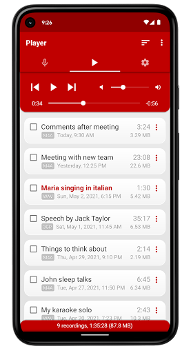 Voice Recorder Pro screenshot