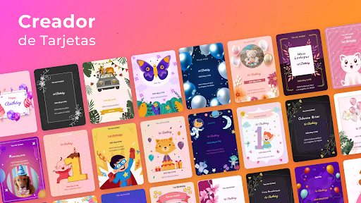 Captura de pantalla de Invitación de Cumpleaños