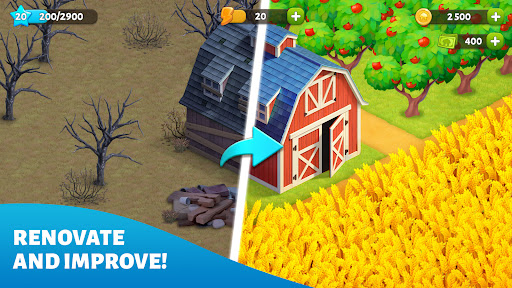 Captura de pantalla de Spring Valley: Farm Game