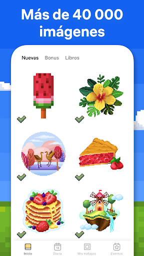 Captura de pantalla de Pixel Art - Pintar por Números