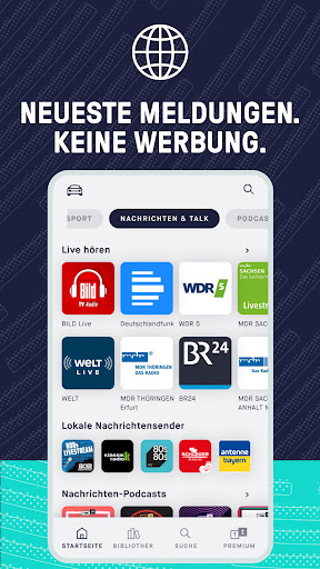 TuneIn Radio: Musik & Sport Screenshot