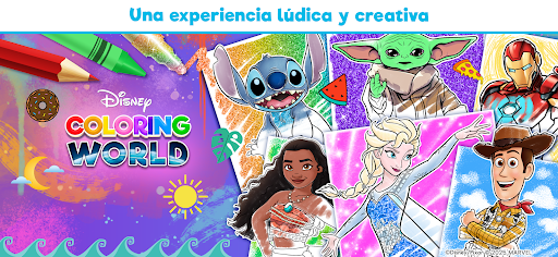 Captura de pantalla de Disney Mundo Colorido
