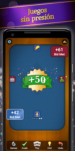 Captura de pantalla de Spades Juego de cartas clásico