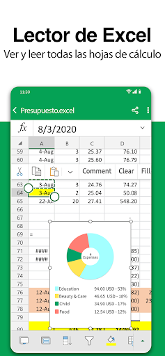 Captura de pantalla de Lector de todos los documentos