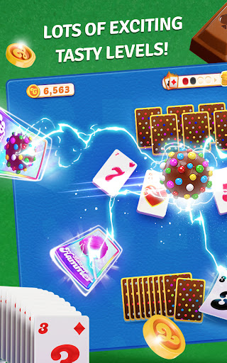 Captura de pantalla de Candy Crush Solitaire