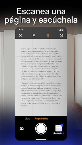 Captura de pantalla de Speechify: Lector de Voz IA