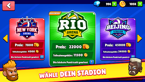 Volleyball Arena Screenshot