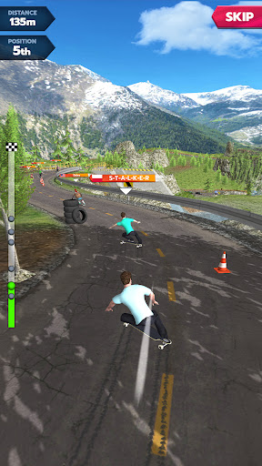 Captura de pantalla de Downhill Race League