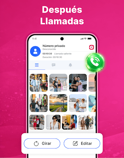 Captura de pantalla de Galería — Fotos y videos