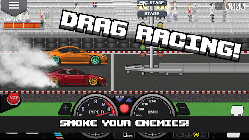 Captura de pantalla de Pixel Car Racer