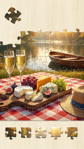 Slow Living Jigsaw Puzzle game screenshot