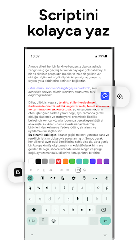 Captura de pantalla de App Reloj Inteligente - BT Not
