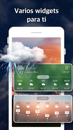 Captura de pantalla de Tiempo y radar y widgets
