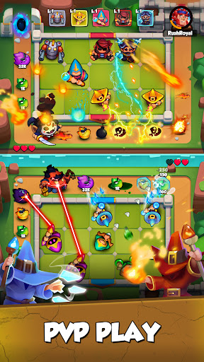 Captura de pantalla de Rush Royale: Tower Defense TD