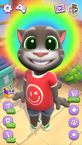 Captura de pantalla de Talking Tom Cat