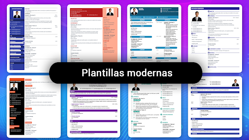 Captura de pantalla de Currículum vítae Crear CV PDF