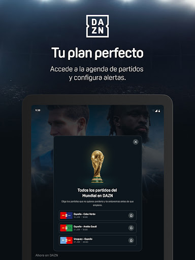 Captura de pantalla de DAZN - Deportes en Directo