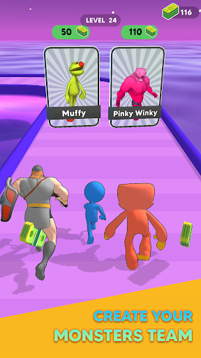 Captura de pantalla de Monster Draft : Merge Runner
