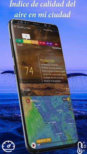 Captura de pantalla de Widget pronóstico del tiempo