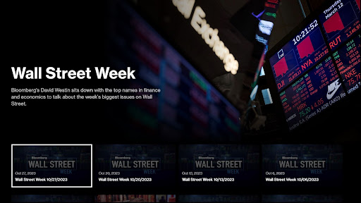 Captura de pantalla de Bloomberg