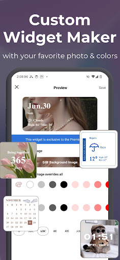 WidgetClub:Widget, Theme, Icon screenshot