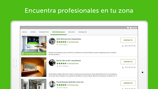 Captura de pantalla de Houzz Decoración para tu hogar