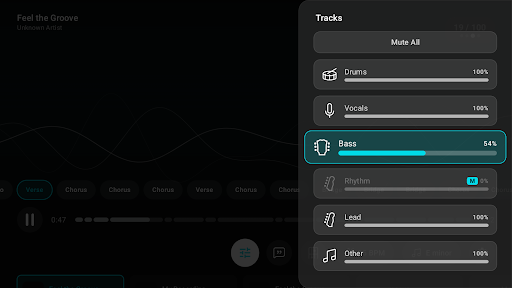 Captura de pantalla de Moises: La App para Músicos