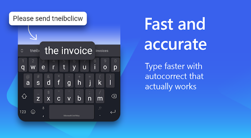 Microsoft SwiftKey AI Keyboard screenshot