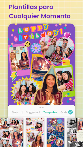 Captura de pantalla de PicCollage: Editor de Fotos