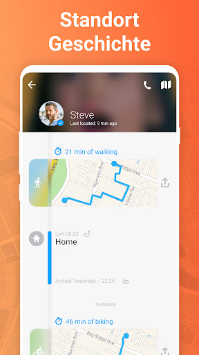 Familo GPS Familienortung Screenshot